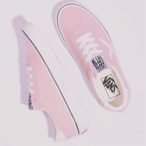 VANS SPORT PINK DENIM SNEAKERS MNS7-WMNS8.5